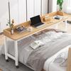 ALLOCO Overbed Table with Wheels, Adjustable Laptop Desk, 170 × 40 cm, Color B view 2