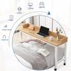 ALLOCO Overbed Table with Wheels, Adjustable Laptop Desk, 170 × 40 cm, Color B view 3