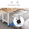 ALLOCO Overbed Table with Wheels, Adjustable Laptop Desk, 170 × 40 cm, Color B view 4