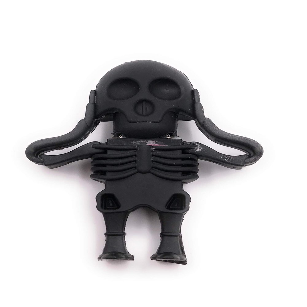 Onwomania Black Skeleton Skull USB Flash Drive, 16 GB, USB 3.0