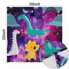 Dinosaur Galaxy Cloth Napkin, 1 Piece, Reusable and Washable, 20 x 20 in view 2
