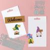 GLOBLELAND Spring Welcome Gnomes Sunflower Die Cuts view 2