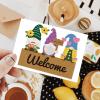 GLOBLELAND Spring Welcome Gnomes Sunflower Die Cuts view 4