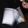 100 Transparent Self-Sealing Cellophane Bags, 14 x 17 cm view 3