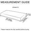 Waterproof Stretch Sofa Seat Cushion Cover, Gray, 2-Seater, 95–135 cm view 2