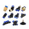 SBTRKT PY PE PU PV Pneumatic Push-to-Connect Tube Fittings, 4–16 mm (PV, 12 mm, 10 pcs) view 1