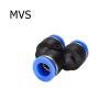 SBTRKT PY PE PU PV Pneumatic Push-to-Connect Tube Fittings, 4–16 mm (PV, 12 mm, 10 pcs) view 4