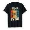 Men's Bowling Legend Since 1988 Birthday T-Shirt view 1
