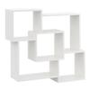 KUBUTKU Wall Shelf 91 x 98 x 18 cm, White view 2