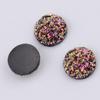 HIROYI 100 Flat-Back Resin Rhinestones for Hair Accessories, DIY Earrings, Studs, Brooches and Bows view 1