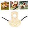 Adjustable Cotton Chicken Saddle Apron with Straps view 3