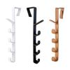 KLOVA Over-the-Door Hook Rack with 5 Hooks view 2