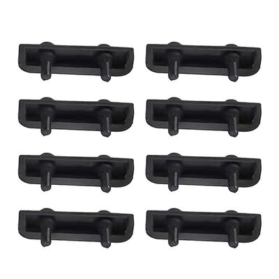 Air Fryer Rubber Bumpers, Scratch-Resistant Tray Protectors, 8-Piece