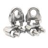RAAMKA Wire Rope Thimbles, U-Type, M8, 10-Pack, Stainless Steel view 3