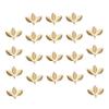 Warmhm 20-Piece DIY Copper Unfinished Leaf Pieces for Crafts, Wedding and Home Decorations view 1
