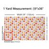 Watercolor Mushroom Fabric by the Yard, Cartoon Flowers, DIY Craft Fabric view 2