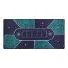 Mking Prerry Professional Poker Mat, 101.6 x 50.8 cm, 6 Players, Portable Rubber Texas Hold’em Poker Table Layout view 1
