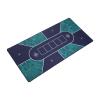 Mking Prerry Professional Poker Mat, 101.6 x 50.8 cm, 6 Players, Portable Rubber Texas Hold’em Poker Table Layout view 2