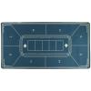 Mking Prerry Professional Poker Mat, 101.6 x 50.8 cm, 6 Players, Portable Rubber Texas Hold’em Poker Table Layout view 3
