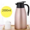 2 L Stainless Steel Vacuum Thermos Carafe, Silver view 3
