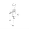 Roca A5A624FC00 Victoria Plus Bidet Faucet, Smooth Body, Chrome view 2