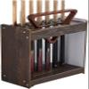 BAZAC Freestanding Pool Cue Rack, Rectangular Organizer view 1