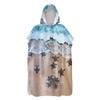 Lukery Hooded Changing Poncho for Children and Adults, Microfiber Quick-Dry Surf Poncho, Tie-Dye, 31.5 x 57.1 in view 1