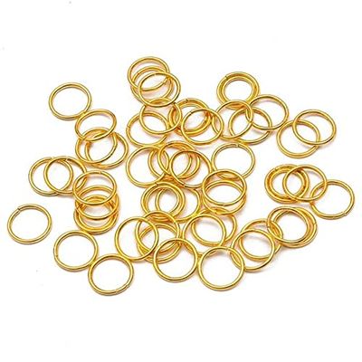 DUDSME 5–500 Pieces/Lot 3–20 mm Metal Open Jump Rings and Split Rings for DIY Jewelry