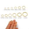 DUDSME 5–500 Pieces/Lot 3–20 mm Metal Open Jump Rings and Split Rings for DIY Jewelry view 2