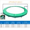 StoyRb 6 ft Green Trampoline Safety Pad, Weather-Resistant Replacement Edge Cover view 2