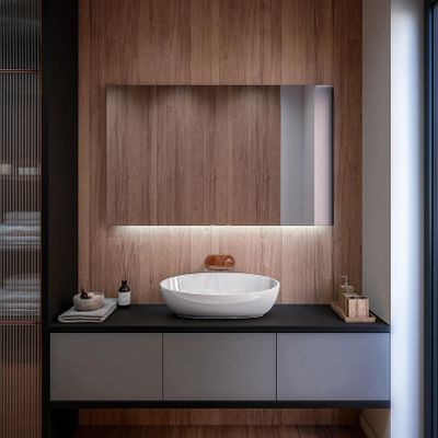 FORAM LED Bathroom Mirror, 160 x 50 cm, Frameless