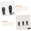 Cabilock 10-Pack Retro Black Stainless Steel Wall Hooks for Coats view 4