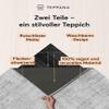 Teppana Washable Modern Rug - Paloma - Stone Gray - Stain-Resistant - Family- and Pet-Friendly - Machine-Washable - Non-Slip - 200 x 300 cm view 3