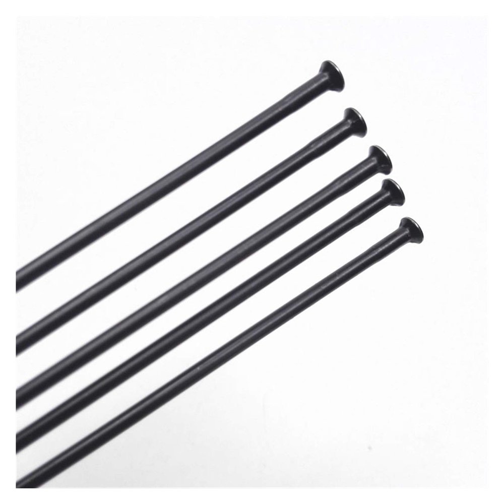 AMEEDA Bicycle Spokes and Nipples, 32-Piece Set, Straight-Pull, 1.8 mm Diameter, Stainless Steel, 273 mm