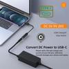 cablecc 2.5 x 0.7 mm DC Jack to USB-C Charging Cable, PD 9V/15V/20V, 65W view 3