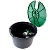 Round Underground Irrigation Box with 3/4-Inch Male Metal Tap view 1