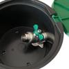 Round Underground Irrigation Box with 3/4-Inch Male Metal Tap view 2