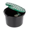 Round Underground Irrigation Box with 3/4-Inch Male Metal Tap view 3