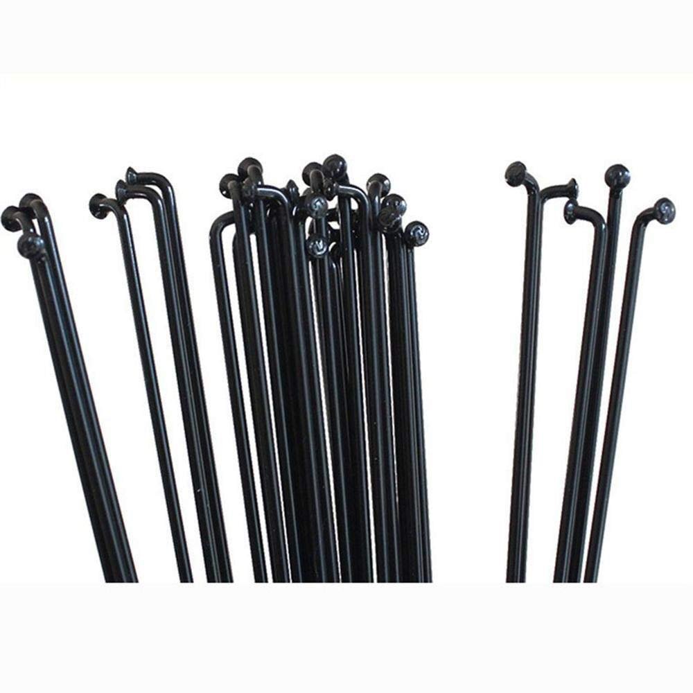 Bicycle Spokes, 36 Pieces, 14G J-Bend Steel, 253–294 mm (Color: 260 mm)