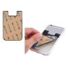 Qqlady Flying Airplane Stick-On Phone Wallet and Card Holder, White view 4
