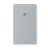 KOES INDO Resin Shower Tray, 80 x 140 cm, Misty Blue RAL 7040 view 4