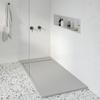 KOES AMUR Resin Shower Tray 90 x 190 cm, Misty Blue RAL 7035 view 1