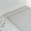 KOES AMUR Resin Shower Tray 90 x 190 cm, Misty Blue RAL 7035 view 3