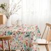 Martina Home Aquarell Resin-Coated Tablecloth, 250 x 140 cm, Red view 1