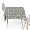 Martina Home Polar Resin-Coated Tablecloth, 240 x 140 cm, Gray view 2