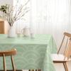 Martina Home Cies Resin-Coated Tablecloth, 200 x 140 cm, Green view 1