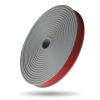 5 m Self-Adhesive U-Shaped TPE Edge Banding, Gray, 25 mm view 2
