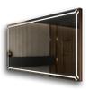 FORAM LED Bathroom Mirror with Lighting, 120 x 100 cm, Custom-Made, Framed view 1