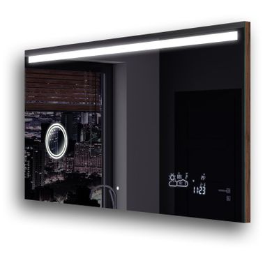 FORAM Frameless LED Bathroom Mirror with Lighting, 50 x 70 cm