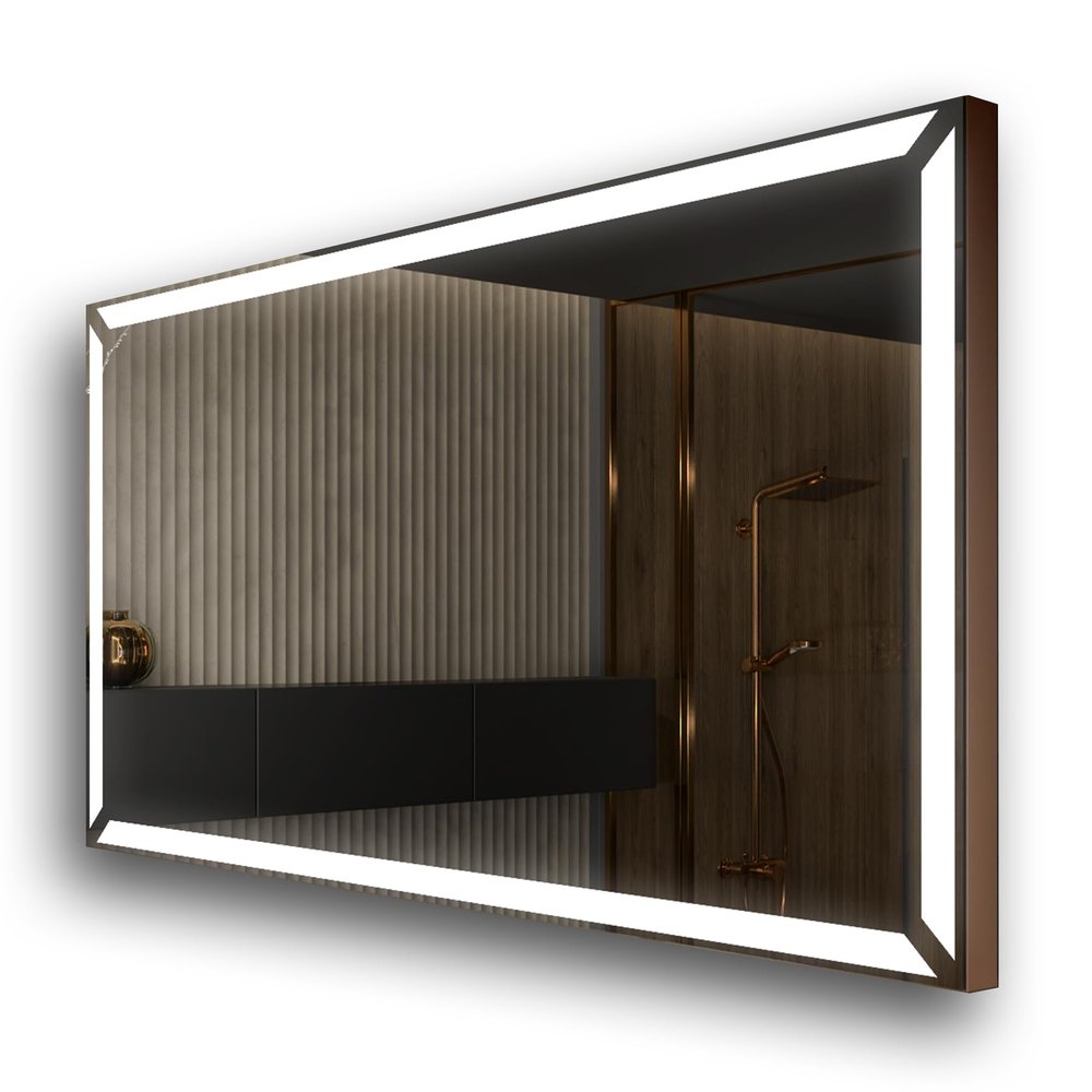 FORAM LED Bathroom Mirror with Lighting, 200 x 100 cm, Made to Order